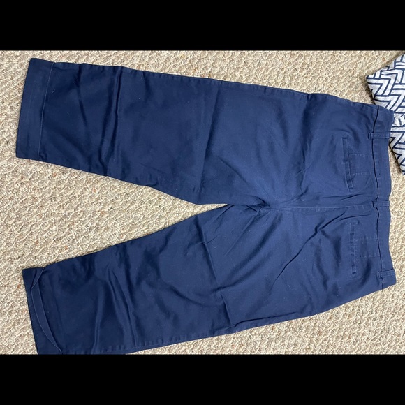 Chicos Navy blue capris - Picture 2 of 4